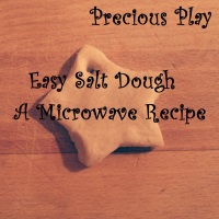 Easy Salt Dough Play (Microwave Recipe)