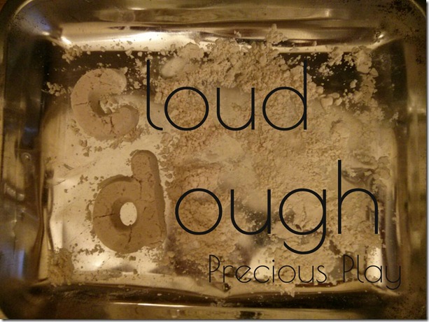 Cloud Dough Letters 4